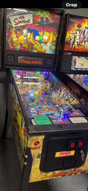Simpsons Party Pinball